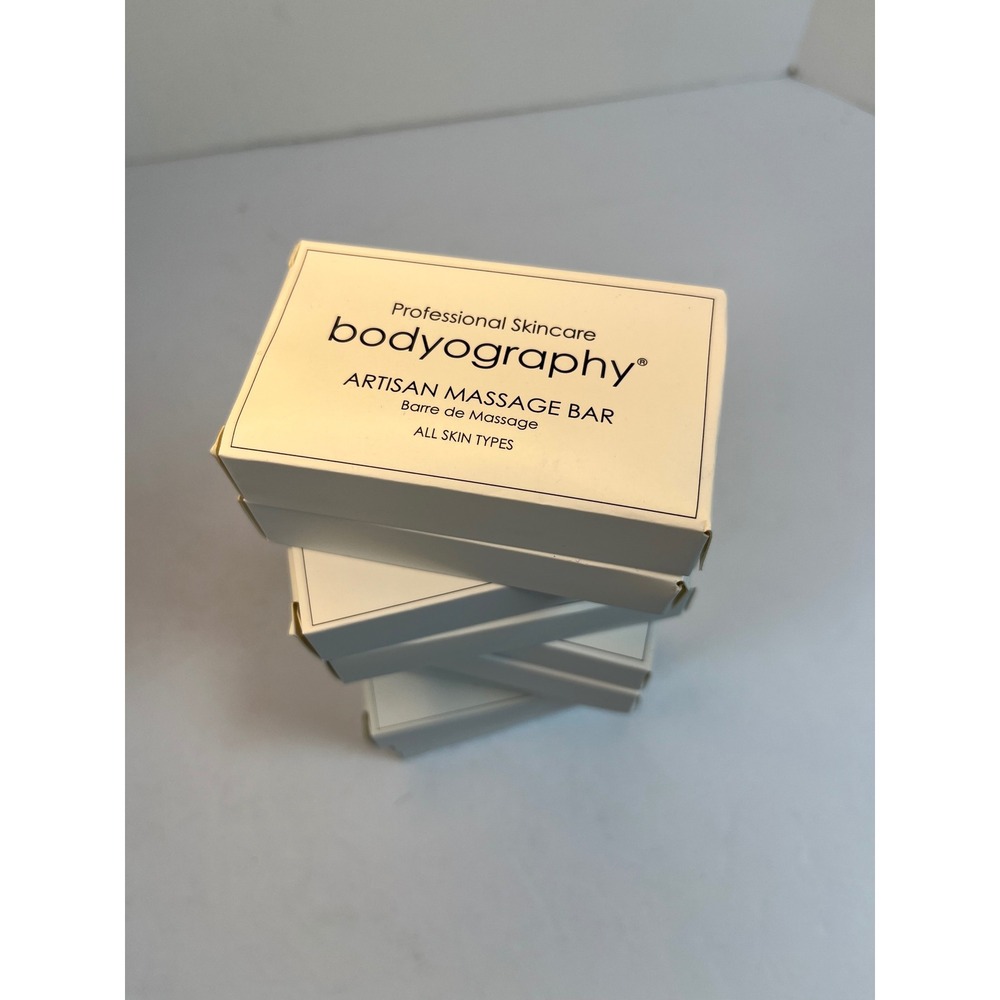 Bodyography Artisan Massage Bar Soap Professional Skincare Lot of 10 1.8oz 50g